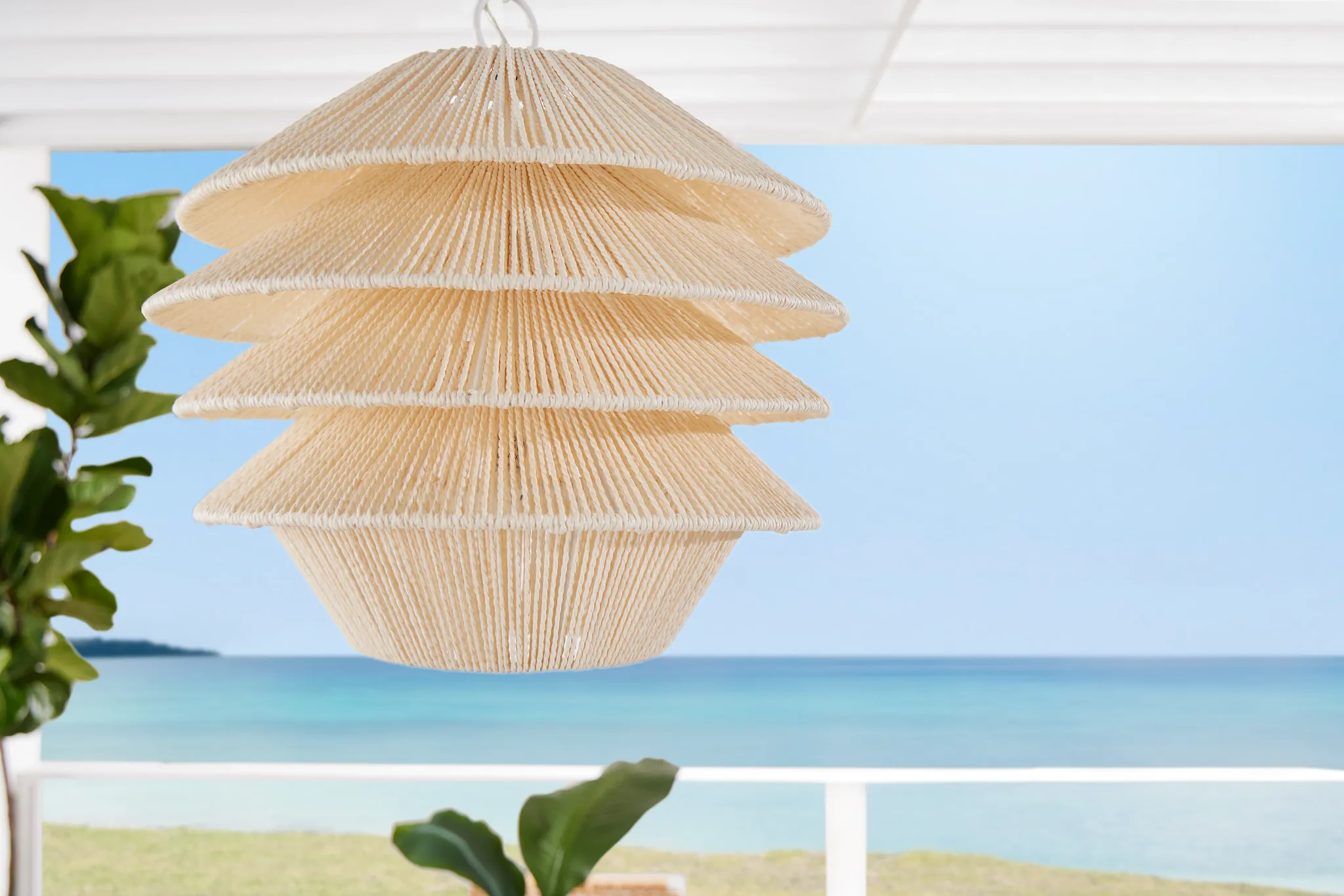 Islander White Pendant