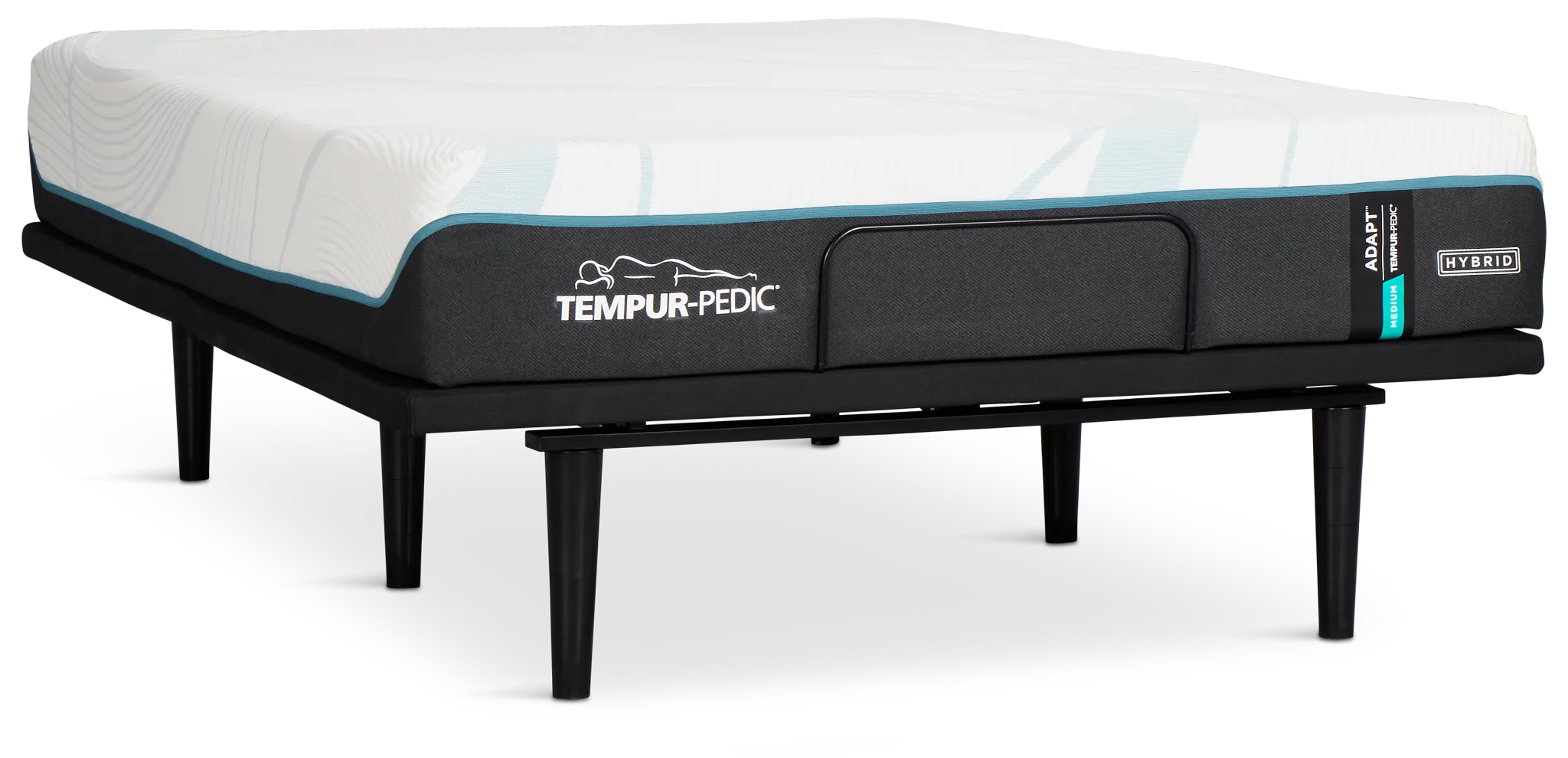 Tempur-pedic Tempur-adapt Medium Hybrid Ease Adjustable Mattress Set