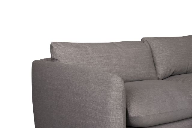 Serena Gray Fabric 8-piece Modular Sectional