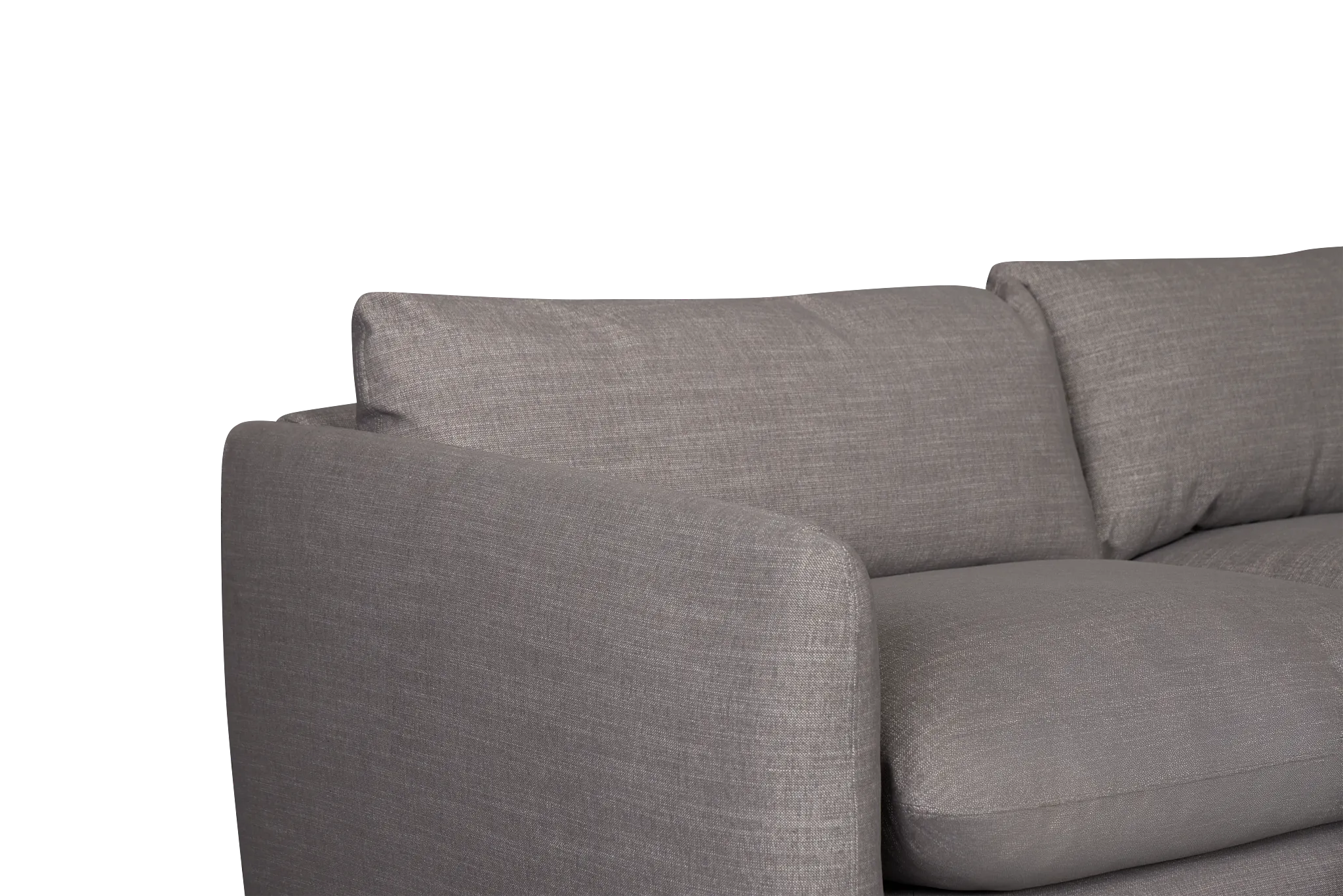 Serena Gray Fabric 8-piece Modular Sectional