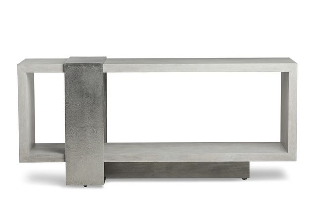 Linea Light Tone Wood Console Table