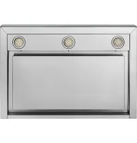 Ge 9301 Series Stainless Steel 30" Wall Mount Canopy Hood