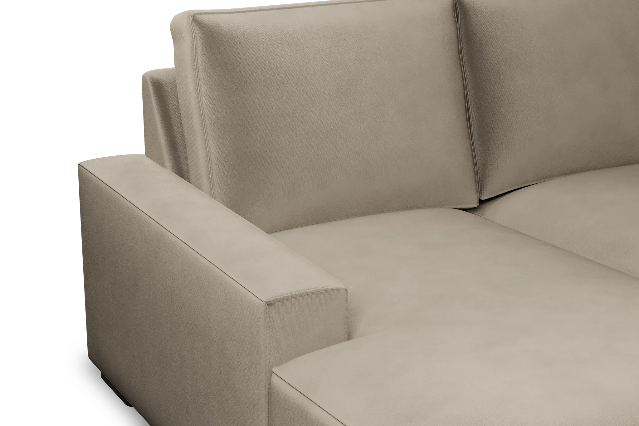Edgewater Joya Beige Left Chaise Sectional