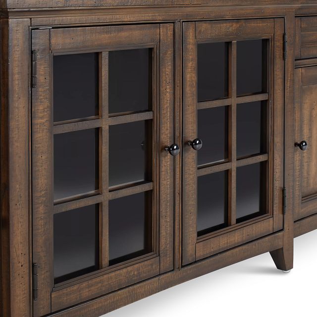 Heron Cove Mid Tone 80" Tv Stand