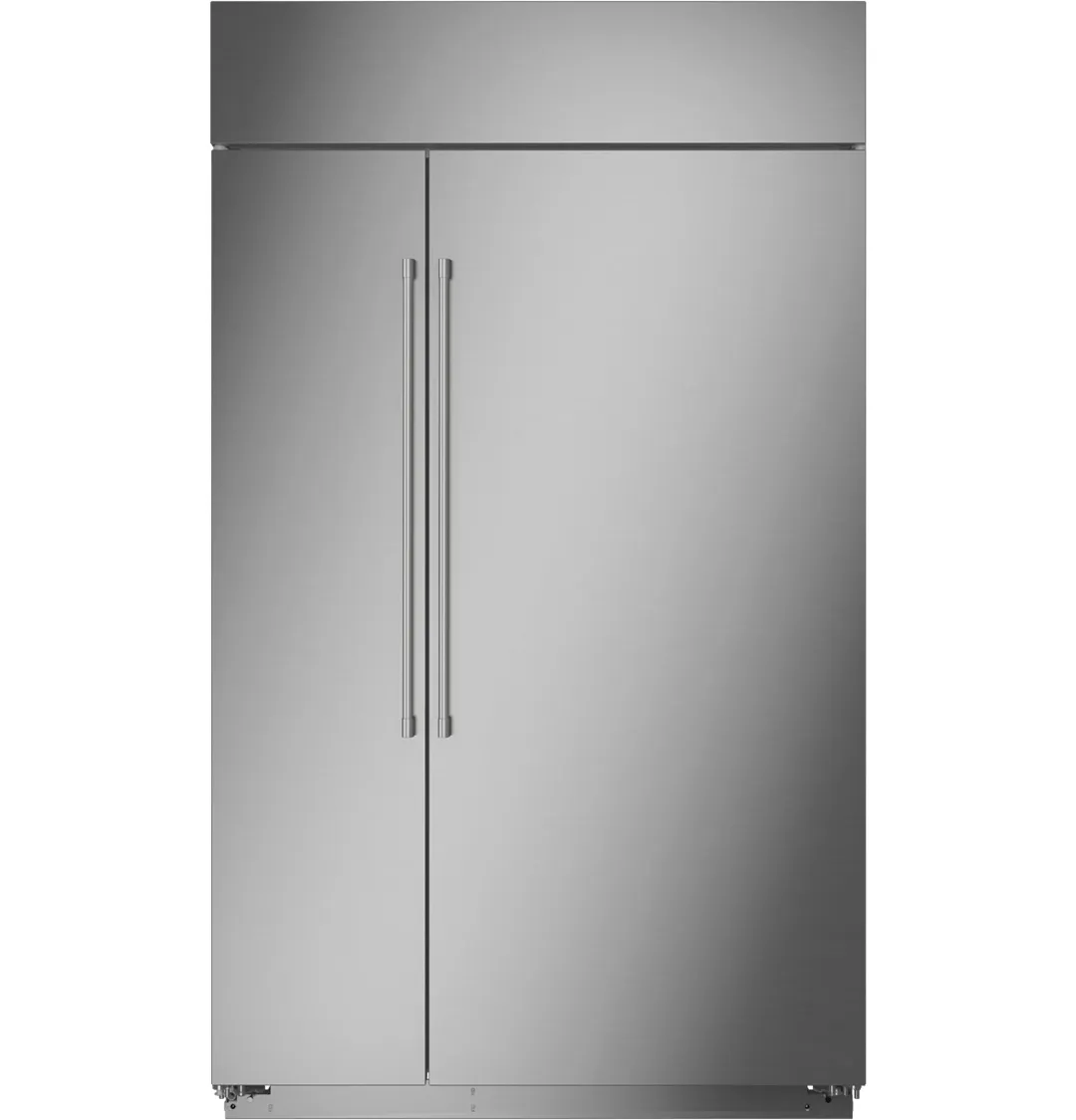 Monogram 480 Series Stainless Steel 48" Built In Side By Side Refrigerator