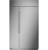 Monogram 480 Series Stainless Steel 48" Built In Side By Side Refrigerator