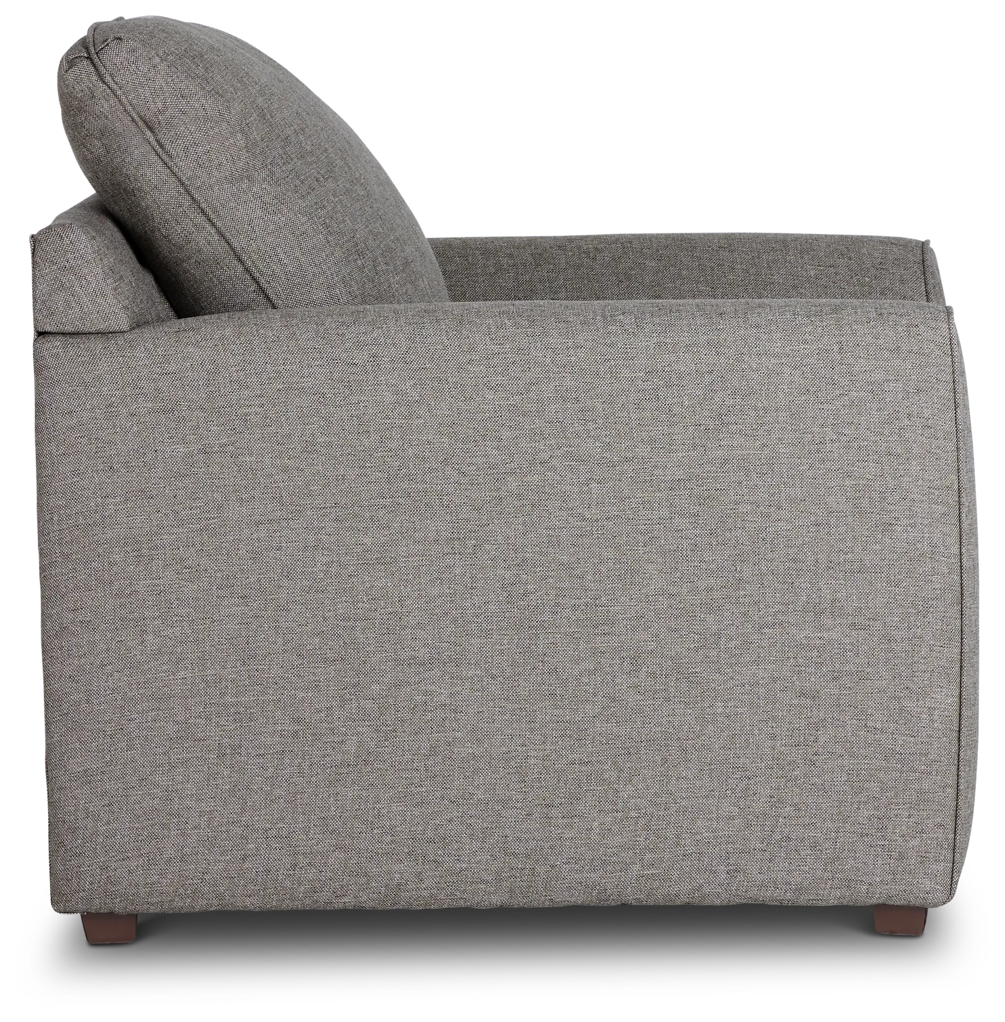 Asheville Brown Fabric Chair