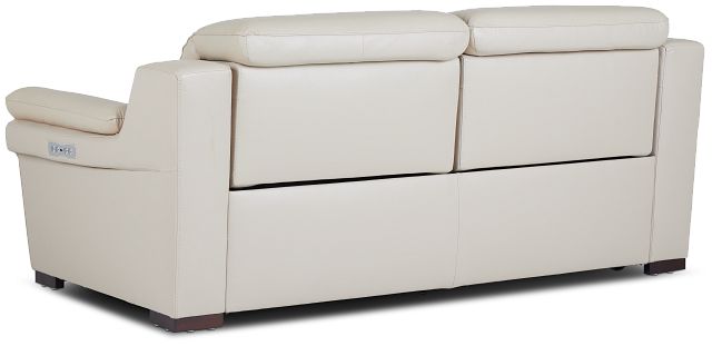 Sentinel Taupe Lthr/vinyl Power Reclining Sofa