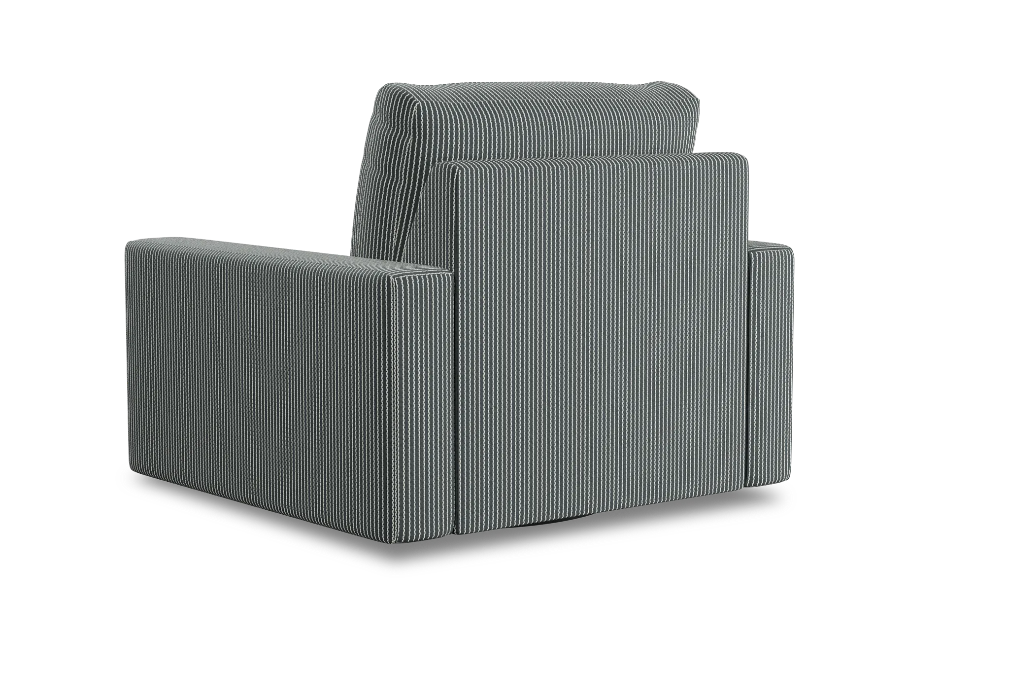 Edgewater Lucy Navy Swivel Chair