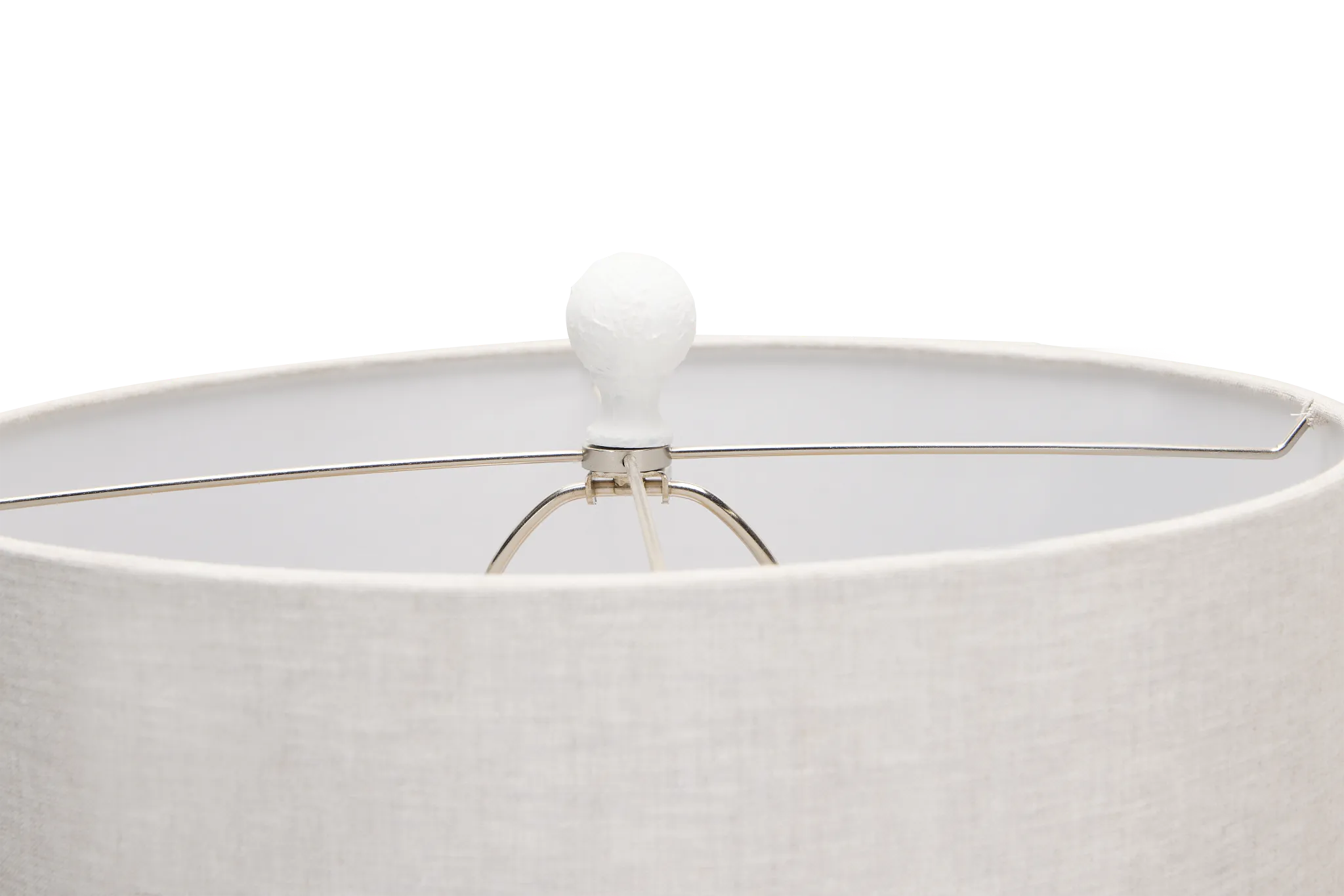 Valda White Table Lamp