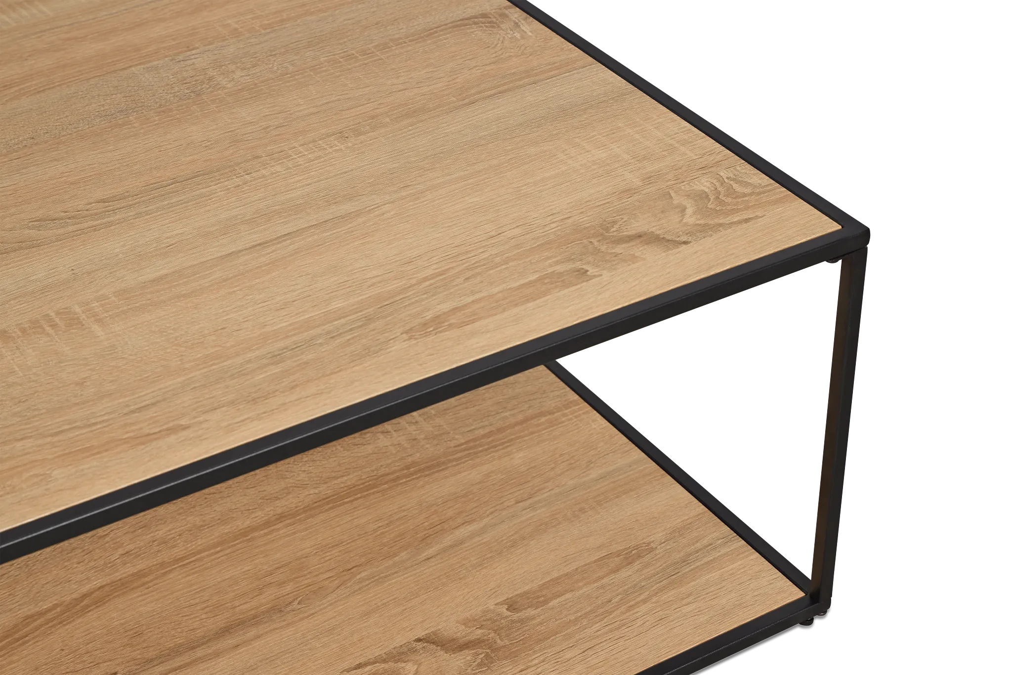 Lynden Light Tone Square Coffee Table