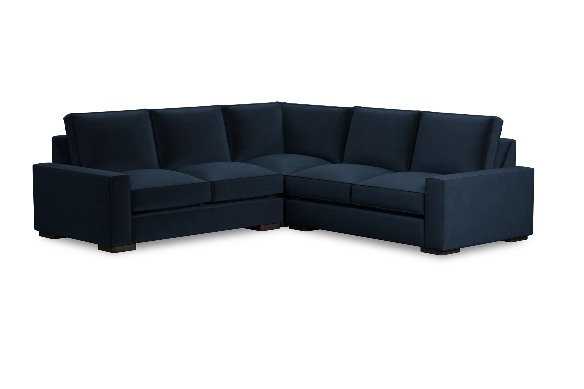 Edgewater Joya Dark Blue Small Two-arm Sectional Edgewater Joya Dark Blue Small Two-arm Sectional