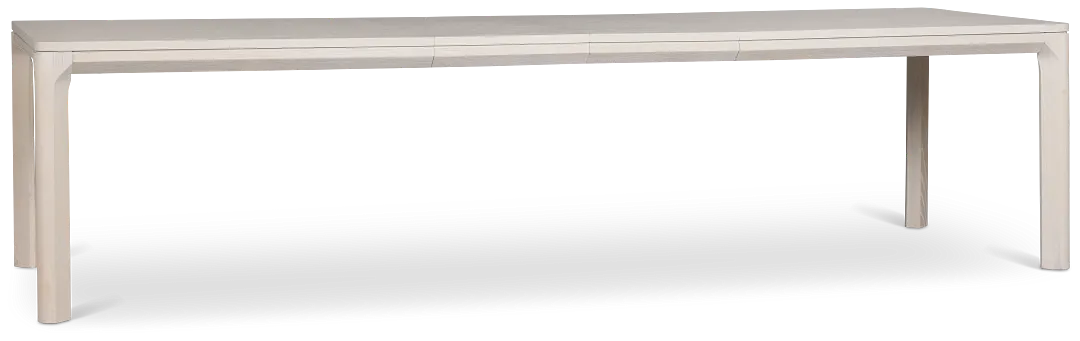 Gables White Rectangular Table