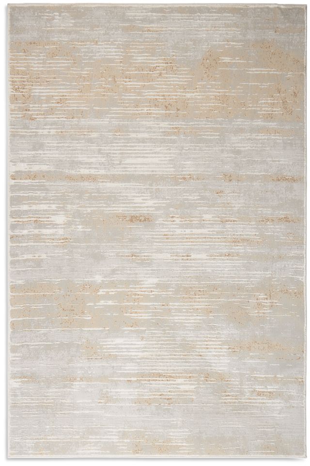 Stolio Light Gray 5x8 Area Rug