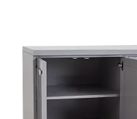 Newport Gray 84" Tv Stand