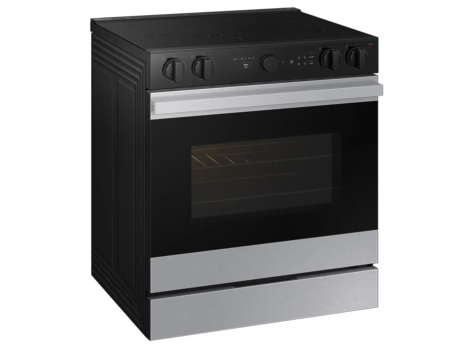 Samsung Bespoke Series Stainless Steel Electric Range Samsung Bespoke Series Stainless Steel Electric Range