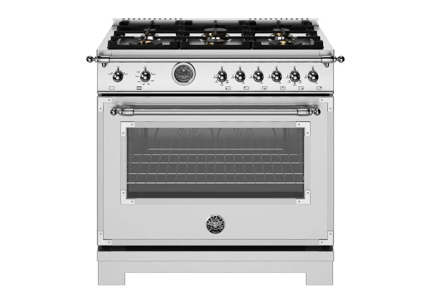 Bertazzoni 366 Series Stainless Steel 36" Gas Range Bertazzoni 366 Series Stainless Steel 36" Gas Range