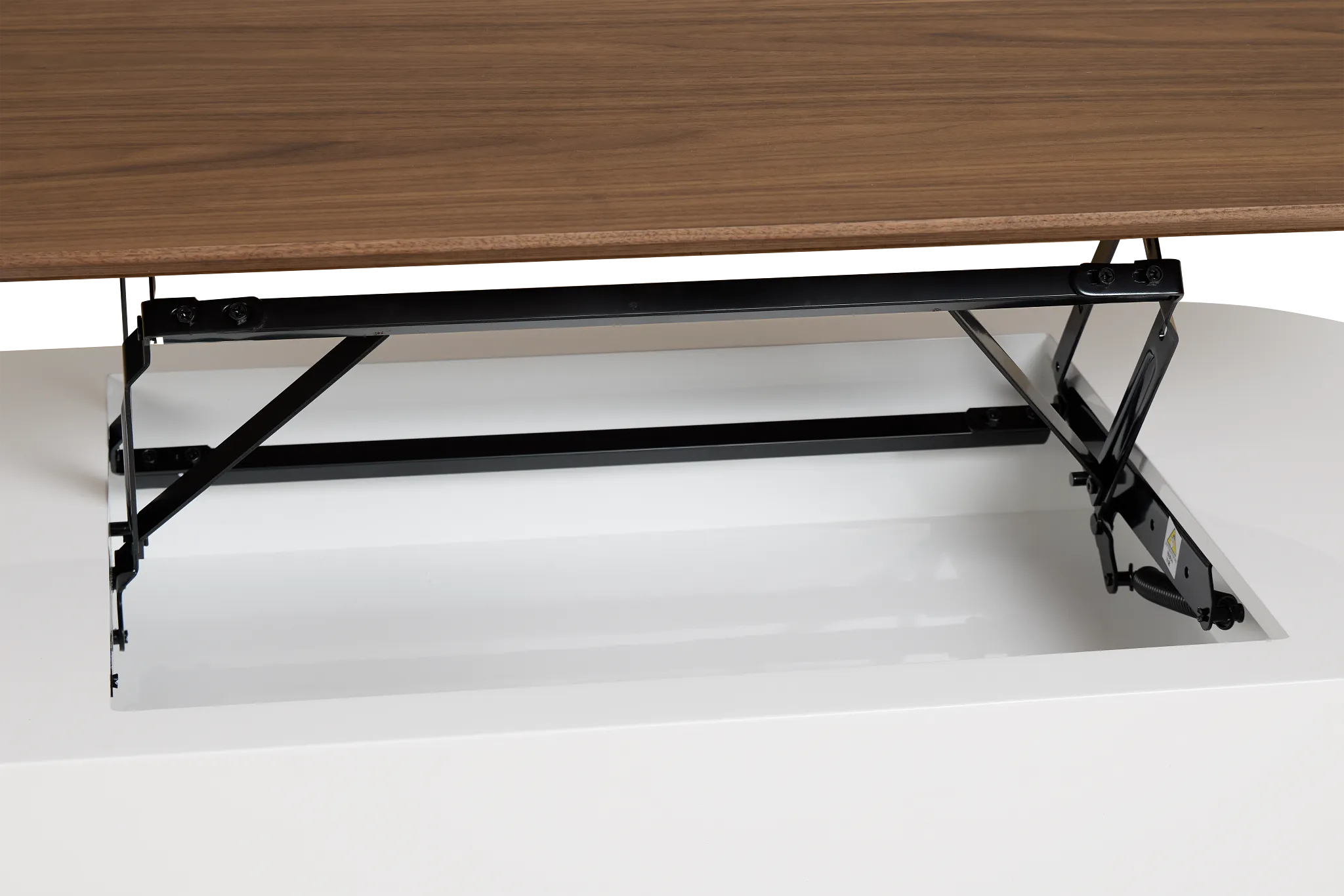 Harlan White Rect Coffee Table