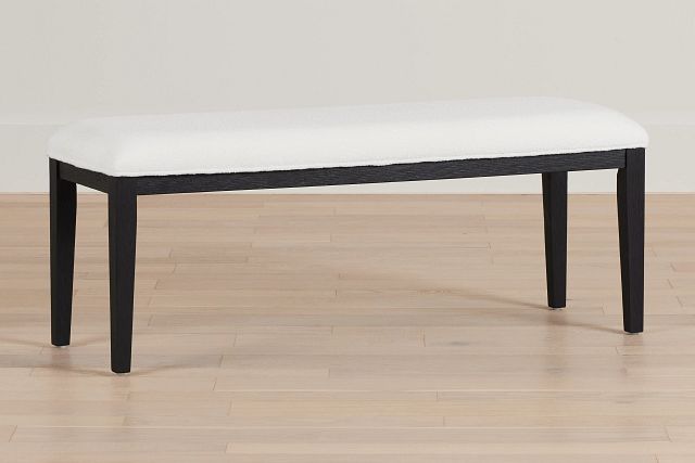 Alden Black Dining Bench