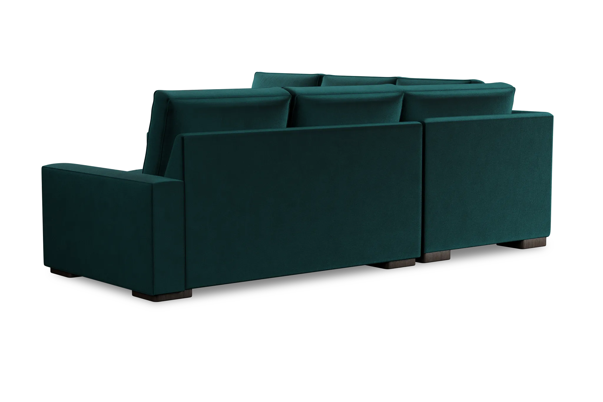 Edgewater Joya Teal Small Two-arm Sectional