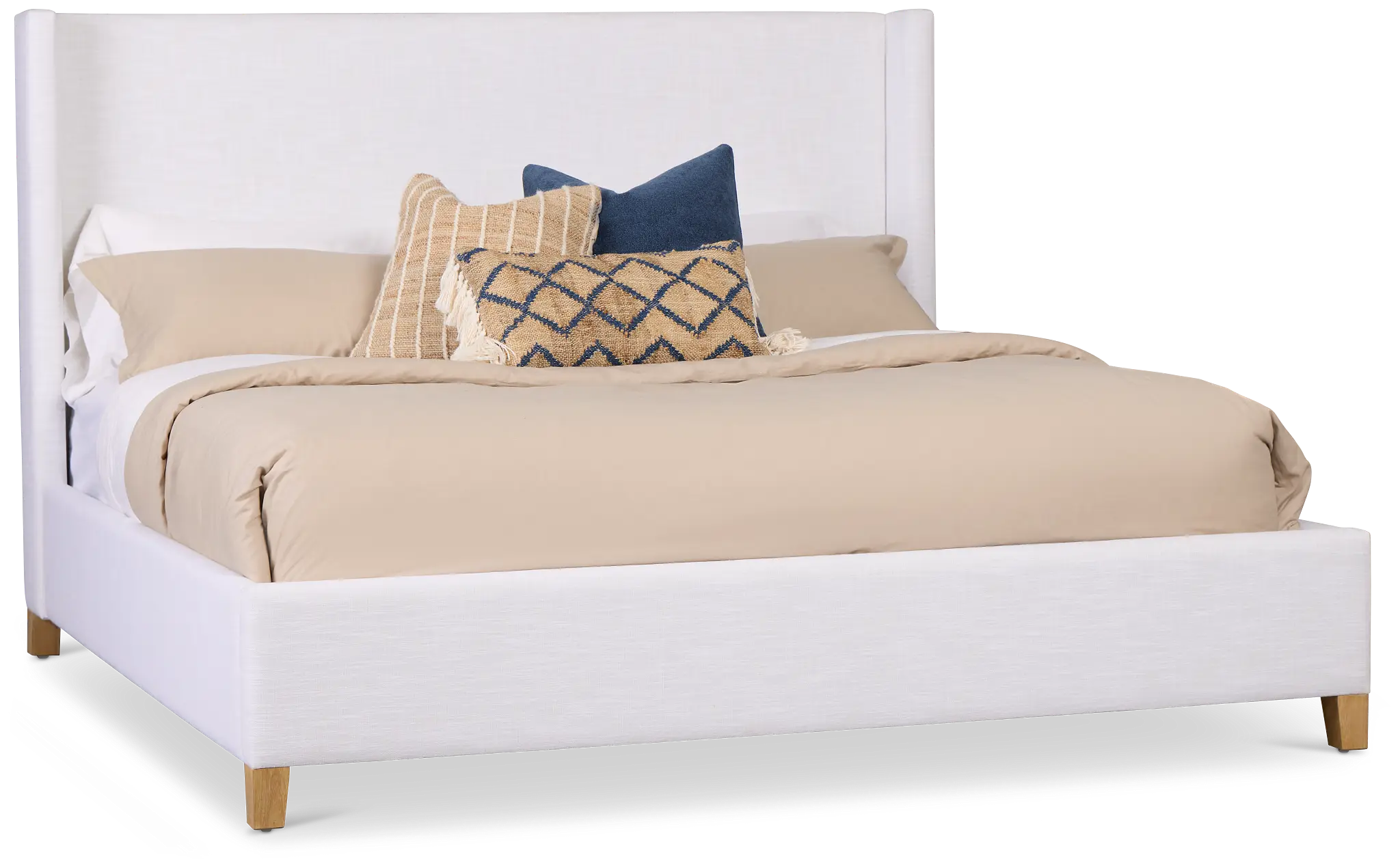 Nantucket White Uph Panel Bed Nantucket White Uph Panel Bed