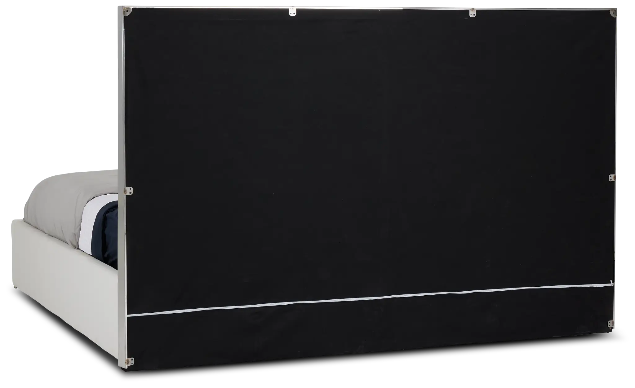 Cortina White Uph Platform Bed Cortina White Uph Platform Bed