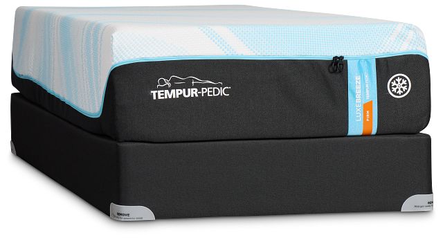 Tempur-pedic Luxebreeze Firm Mattress Set