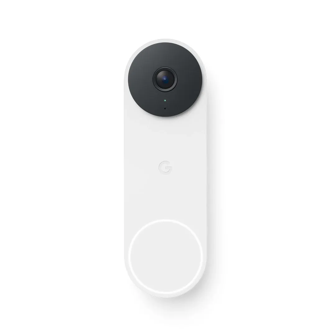 Google Nes Doorbell Wired 3rd Gen White Smart Door Bells