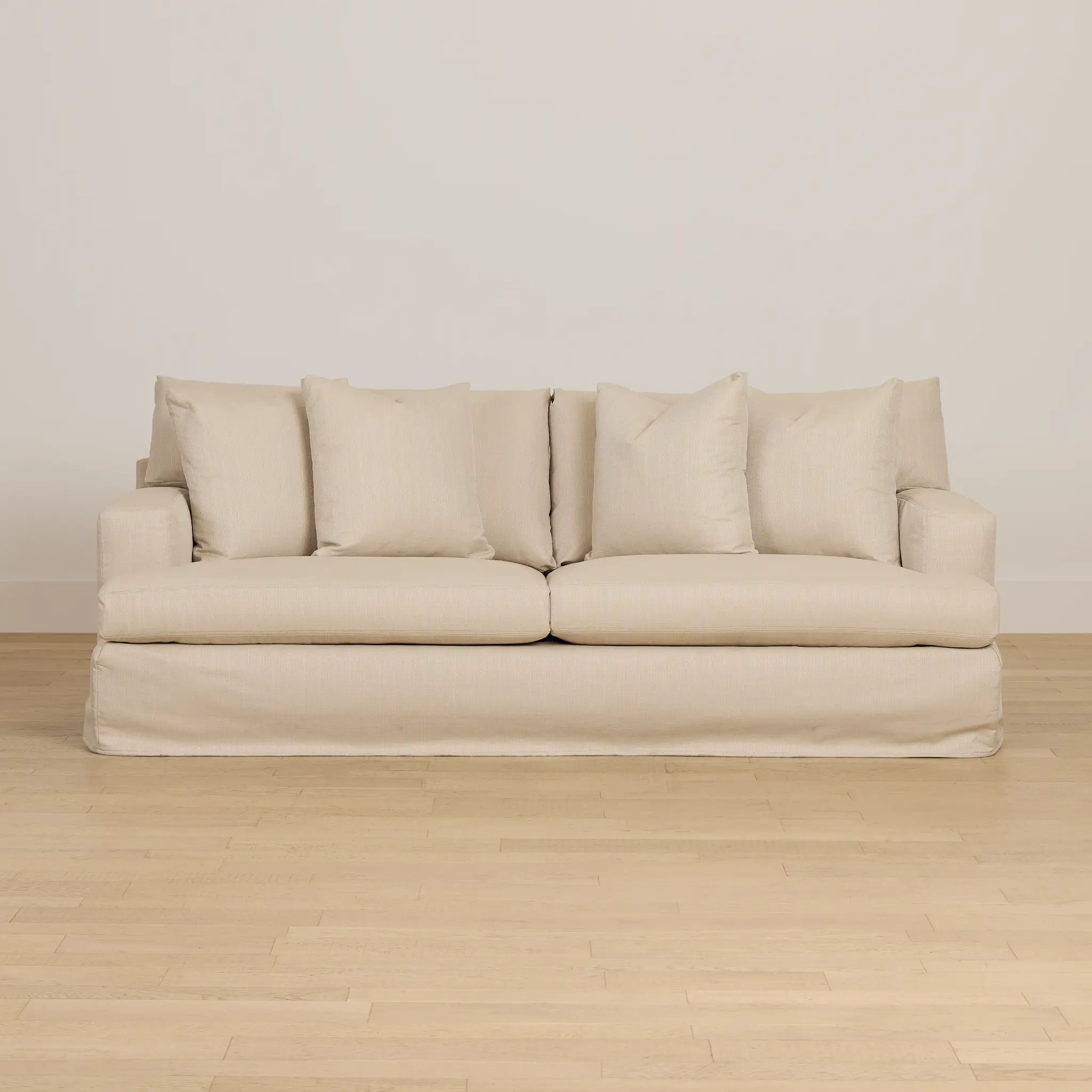Marren Beige Fabric Sofa Marren Beige Fabric Sofa