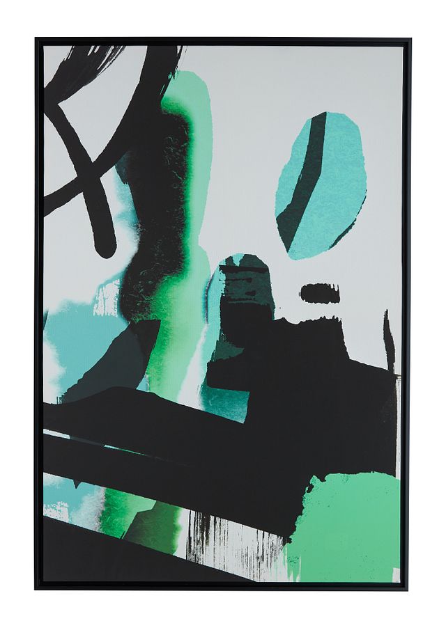 Pablo Green Framed Wall Art