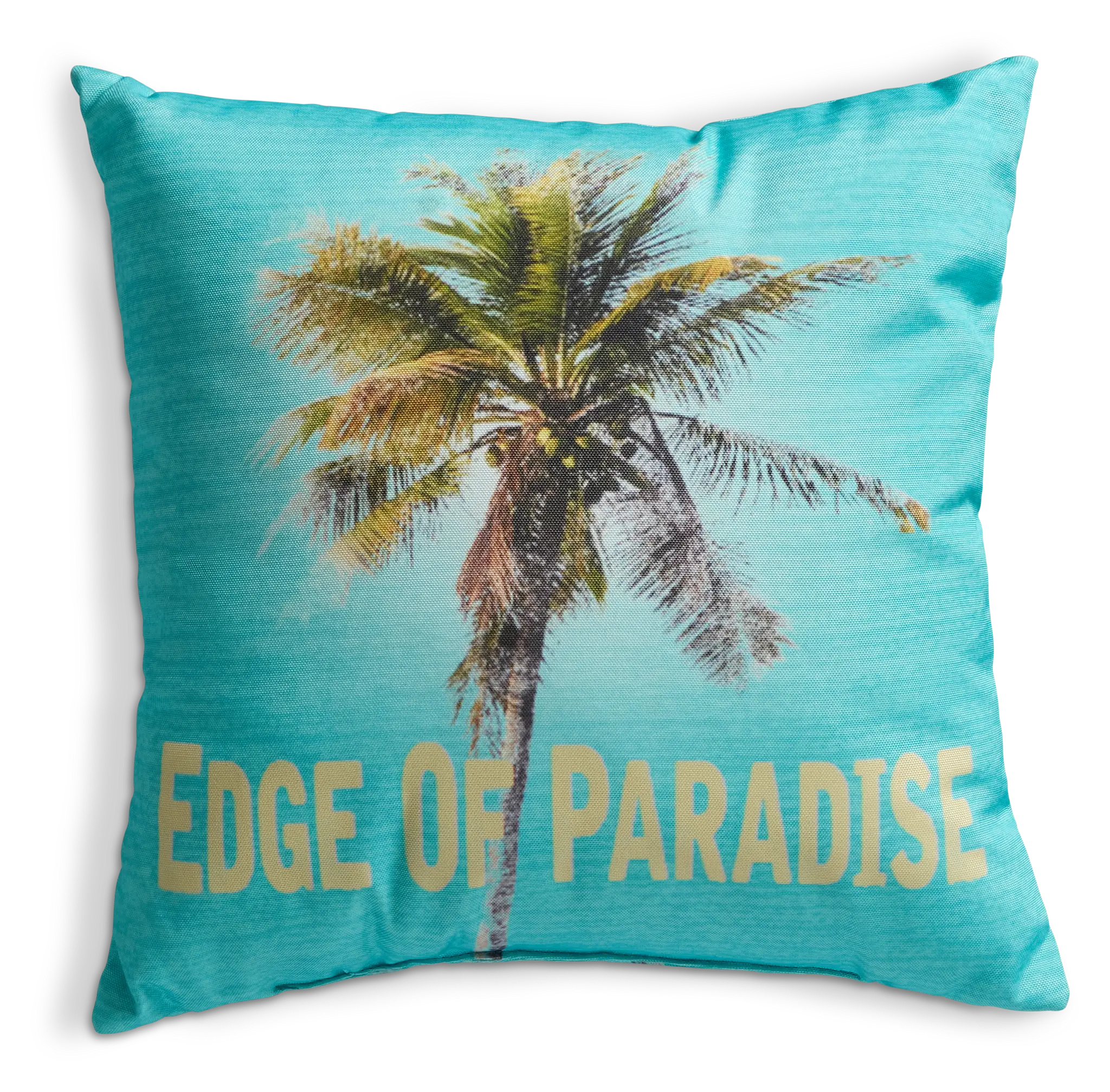Moby Blue 18" Indoor/outdoor Square Accent Pillow Moby Blue 18" Indoor/outdoor Square Accent Pillow