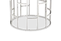 Koda Marble Round End Table