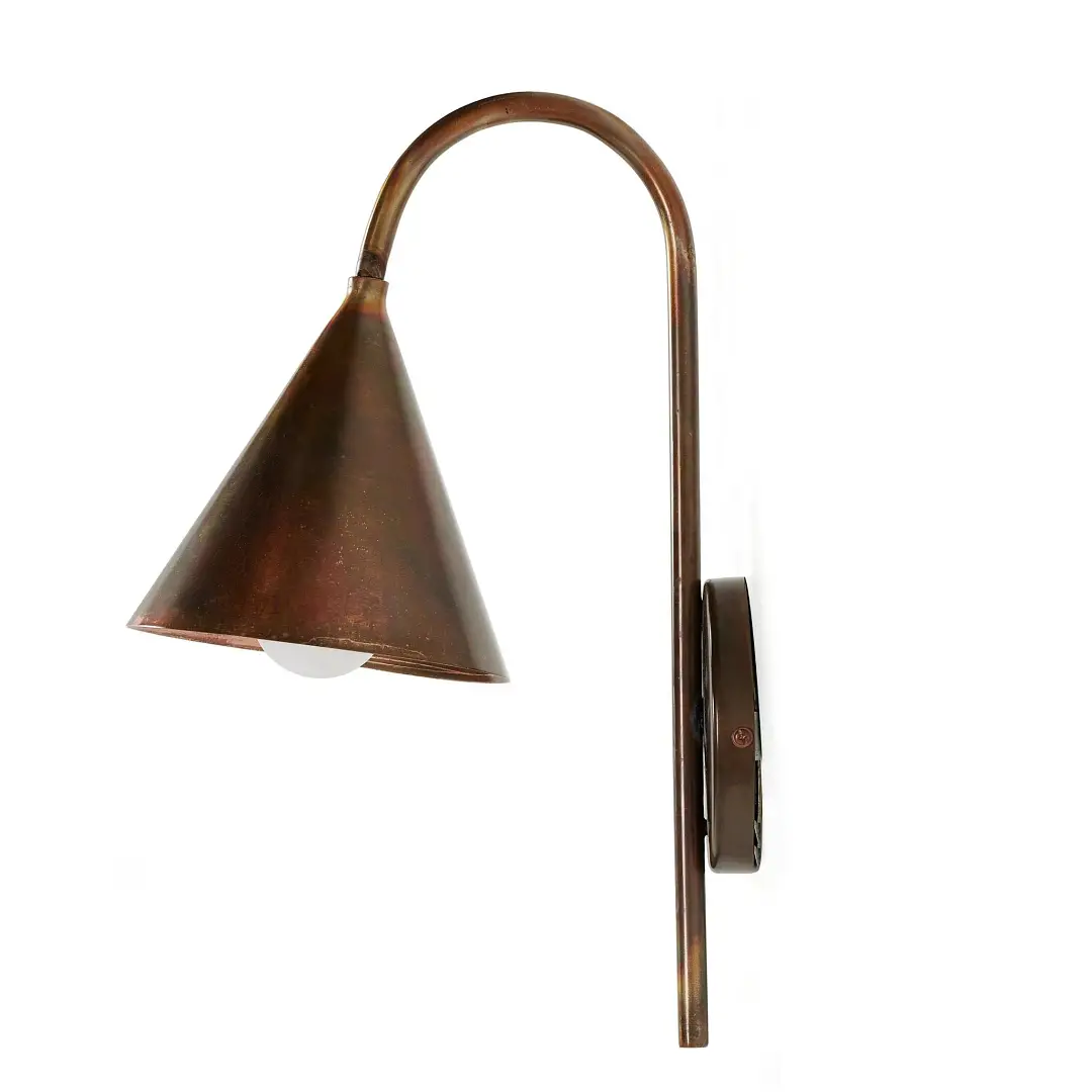 Four Hands Nandi Copper Electrical Sconce Four Hands Nandi Copper Electrical Sconce