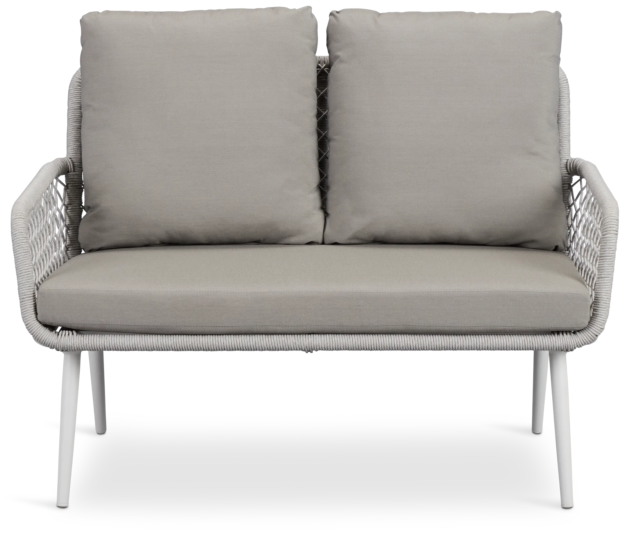 Andes Gray Woven Sofa