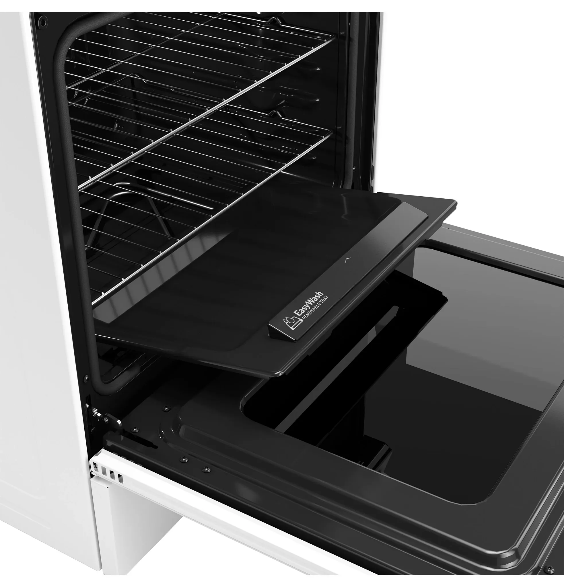 Ge 600 Series White 30" Electric Range