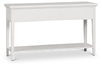 Heron Cove White Sofa Table