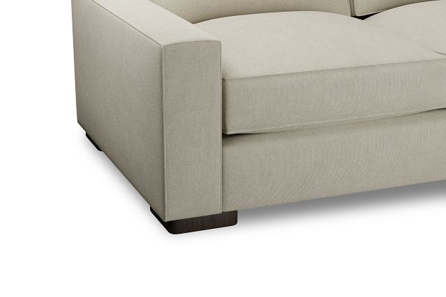 Edgewater Suave Beige Small Two-arm Sectional
