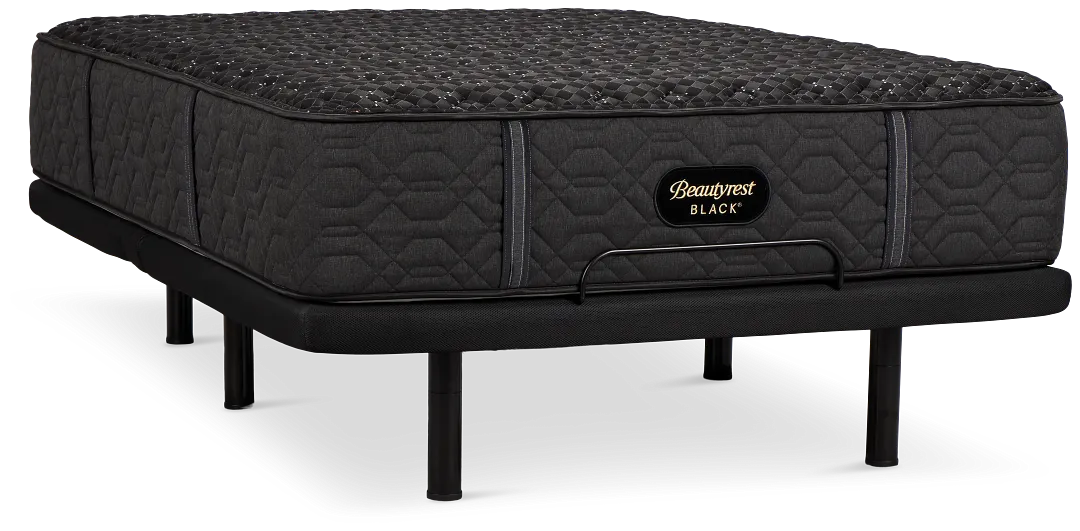 Beautyrest Black Series Three Extra Firm Plus Adjustable Mattress Set
