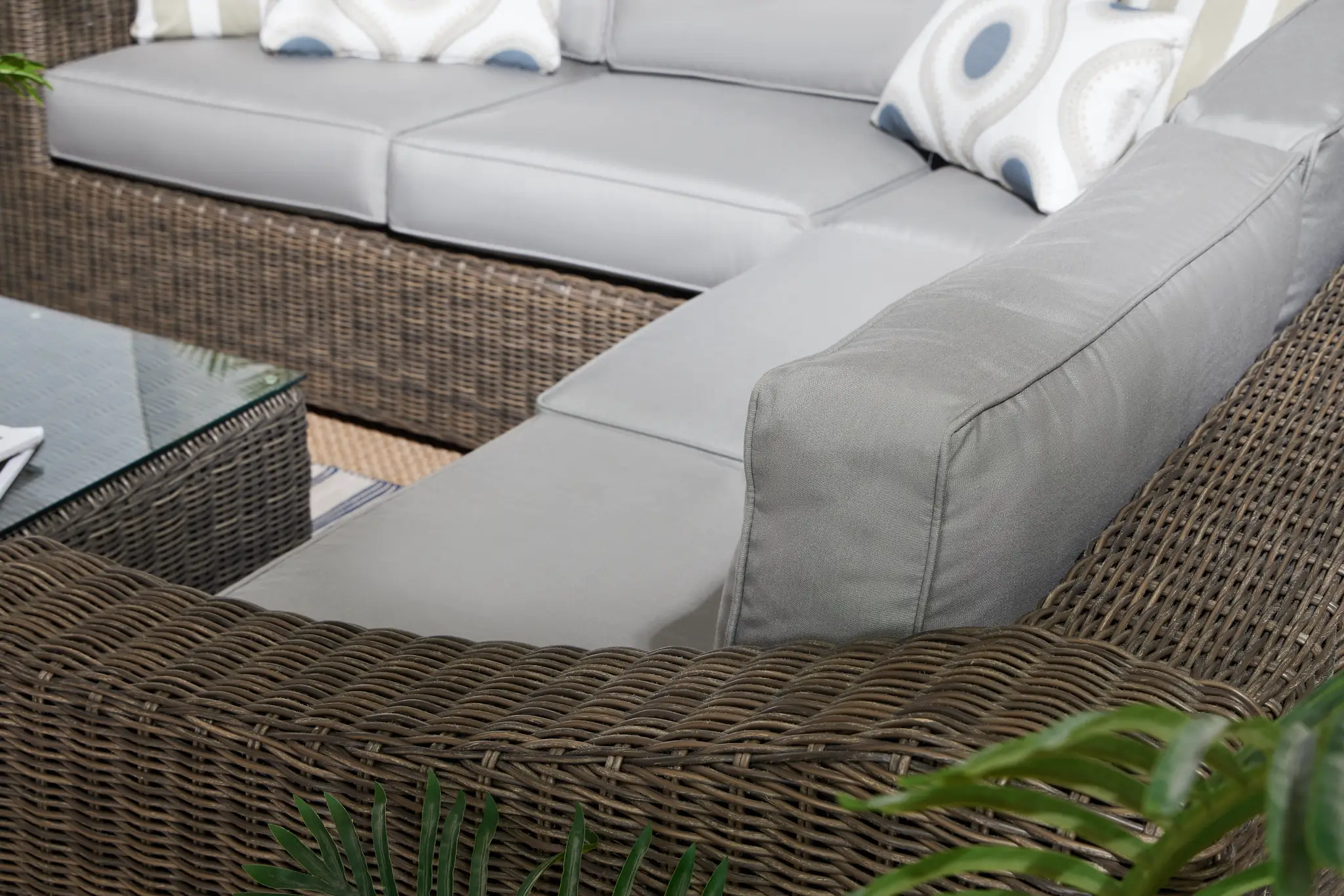 Canyon Gray Small Two-arm Sectional Canyon Gray Small Two-arm Sectional