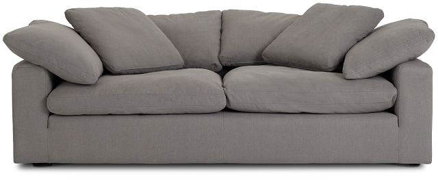 Nixon Light Gray Fabric Sofa (1)