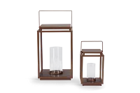 Kilia Brown Small Lantern