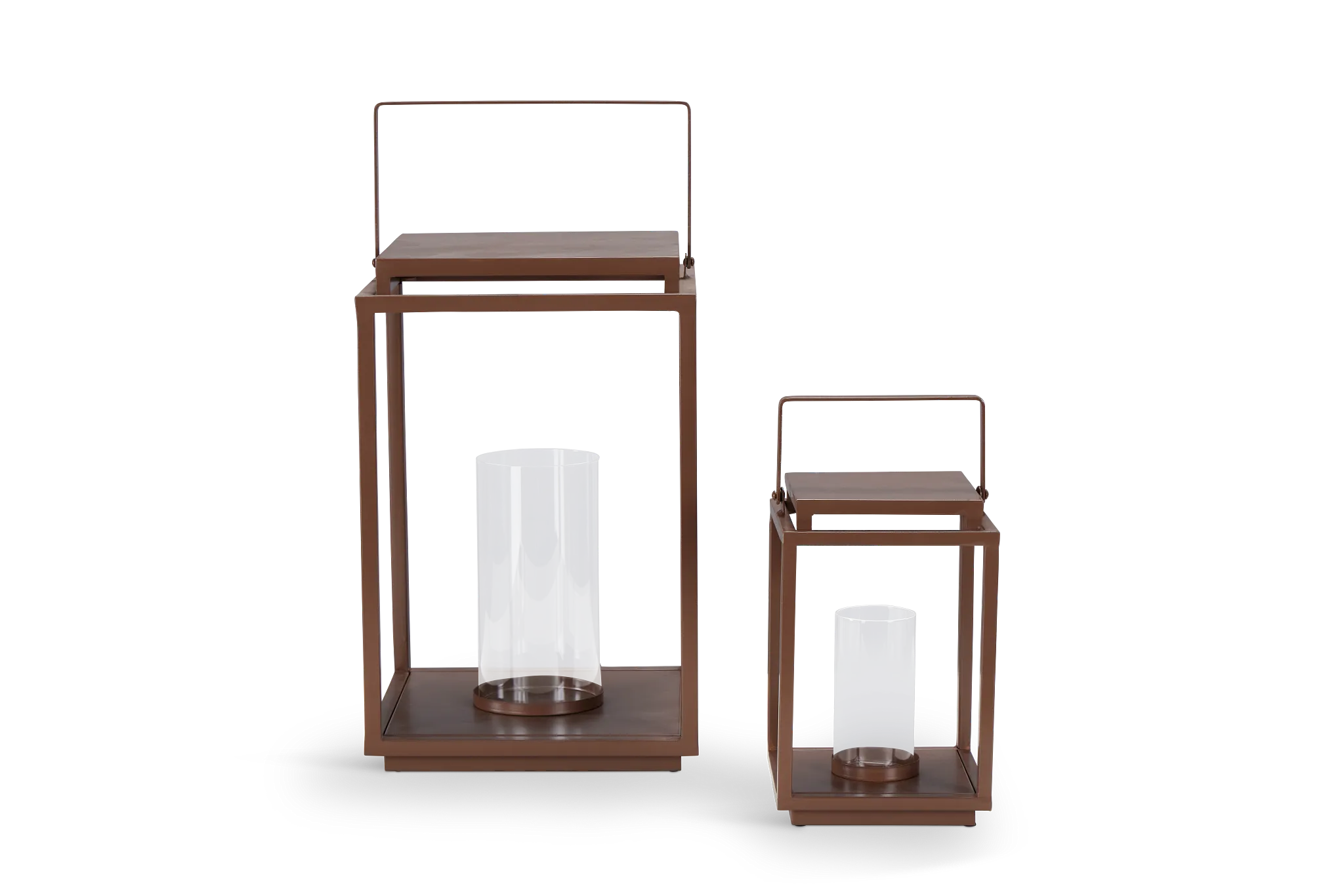 Kilia Brown Small Lantern