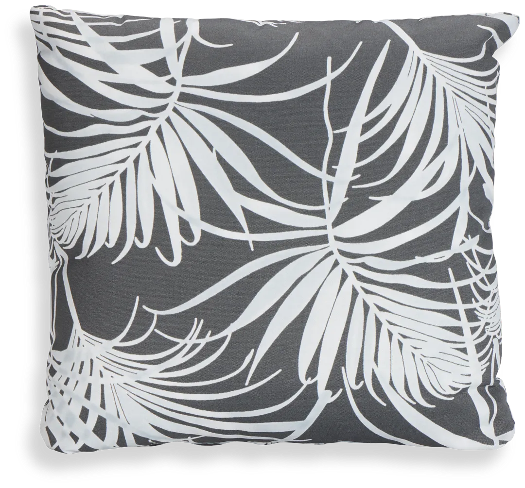 Cabrillo Gray 18" Indoor/outdoor Accent Pillow