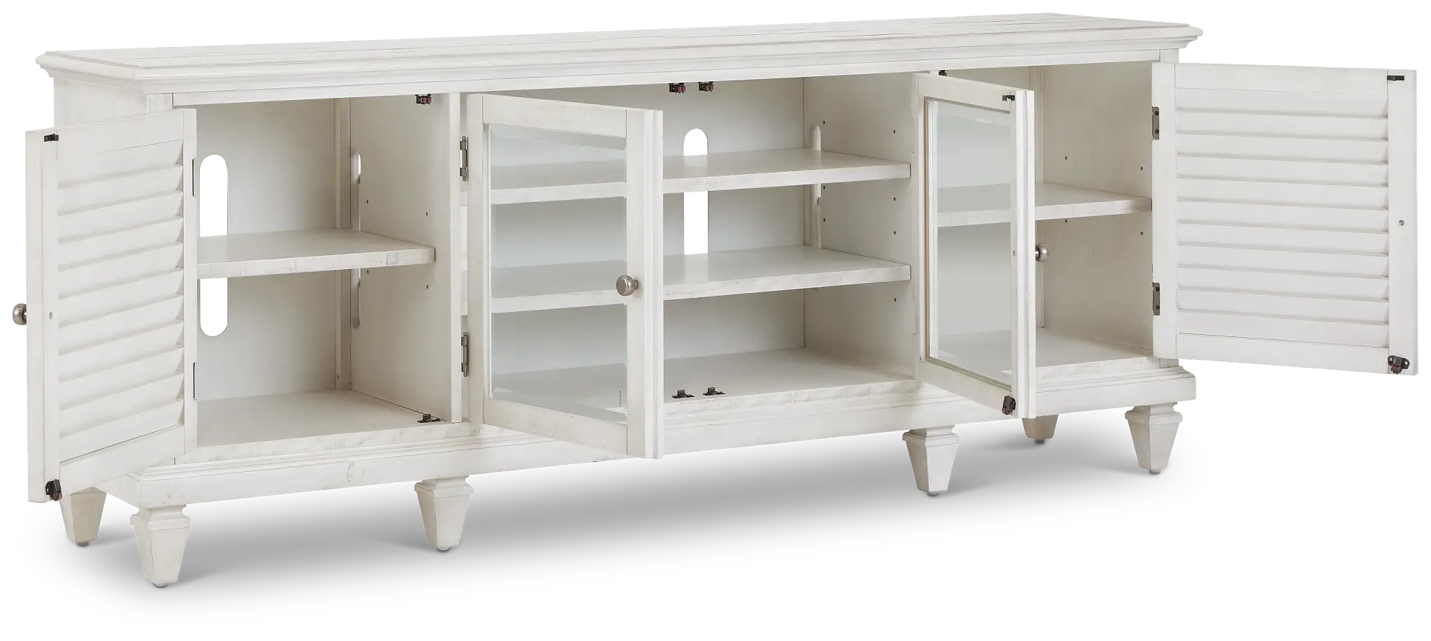 Sonoma Ivory 82" Tv Stand Sonoma Ivory 82" Tv Stand