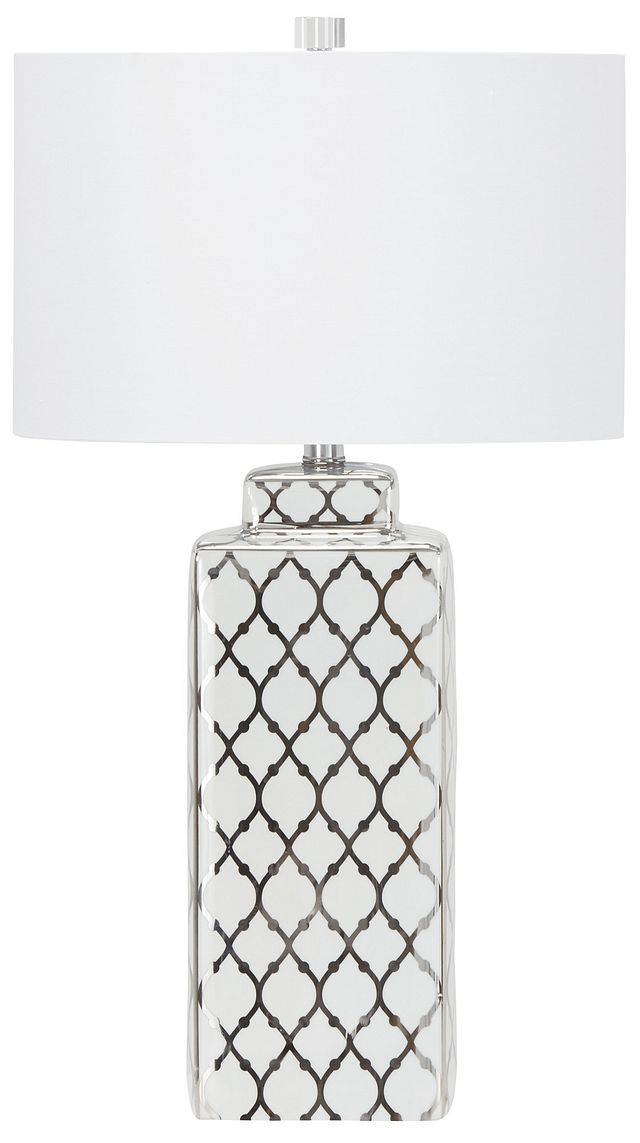 Sydney Silver Table Lamp