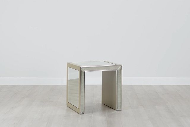 Monroe Mirrored End Table (0)