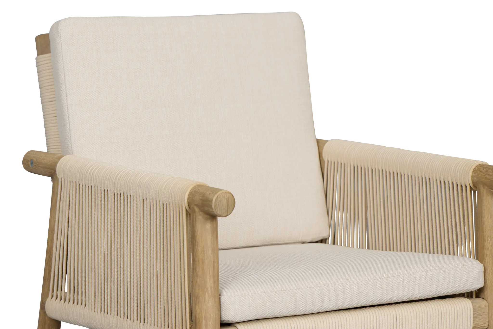 Azure Light Tone Cushioned Arm Chair Azure Light Tone Cushioned Arm Chair