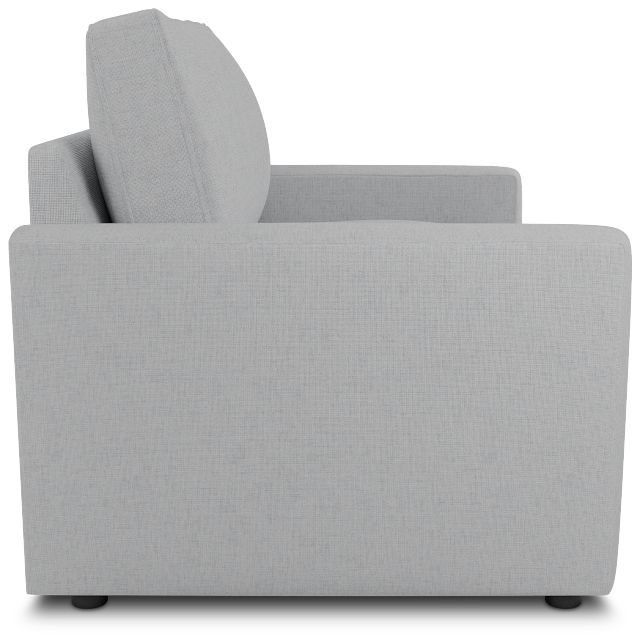 Siesta Delray Pewter Fabric Memory Foam Sleeper