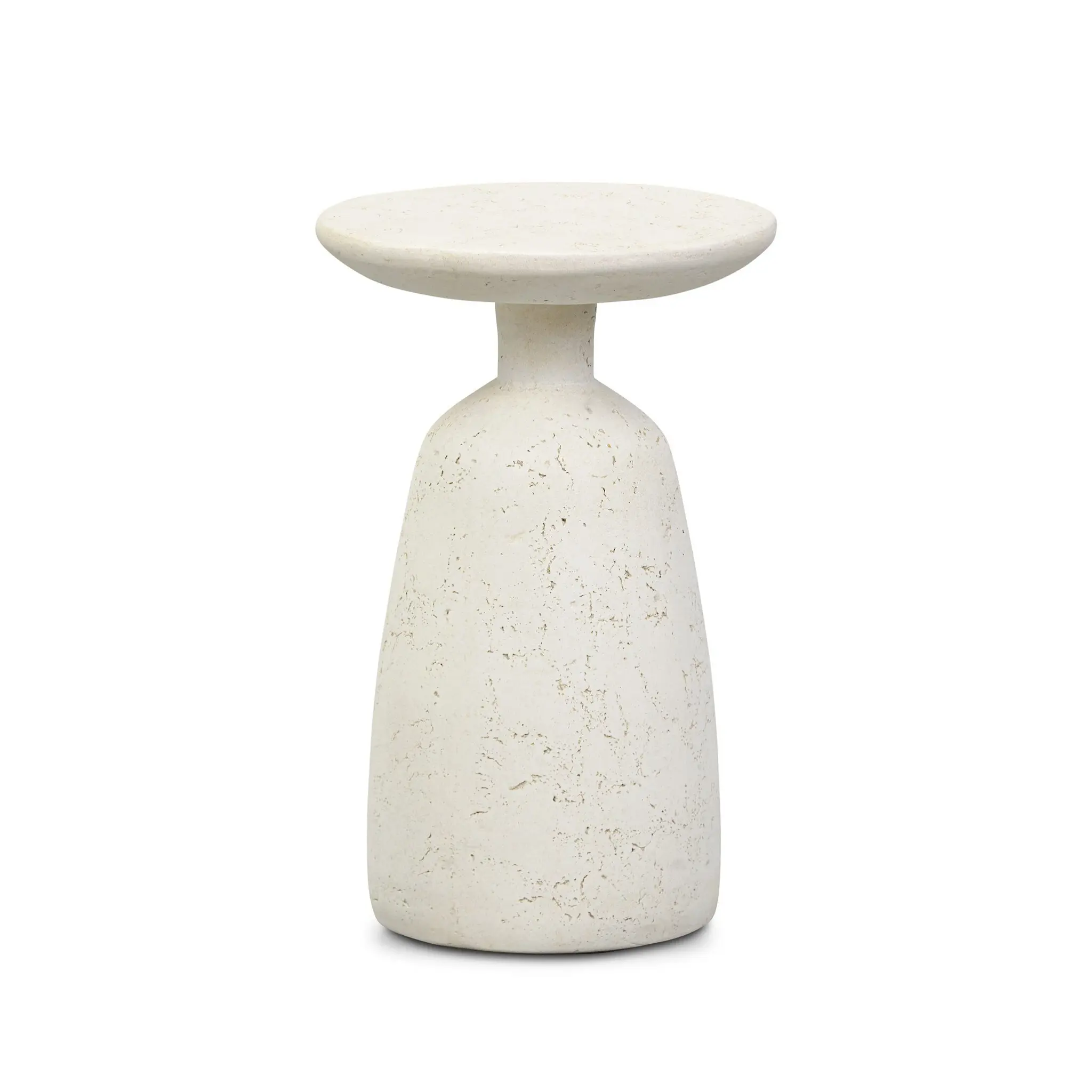 Zume White Small End Table Zume White Small End Table