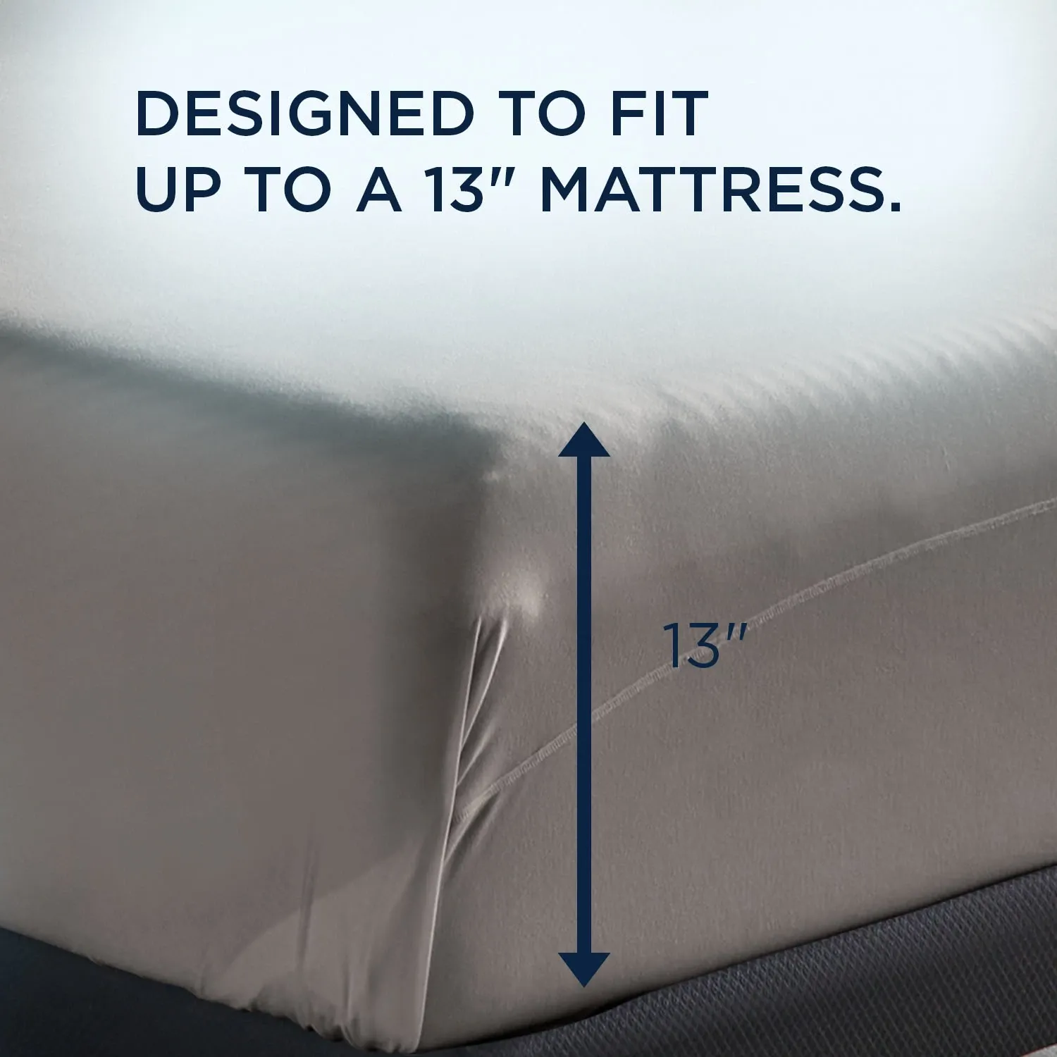 Tempur-pedic Breeze Cooling Dark Gray Tencel Ctn Sheets